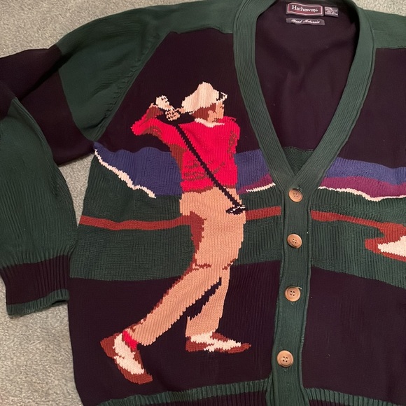 Hathaway vintage golf cardigan - Picture 3 of 5